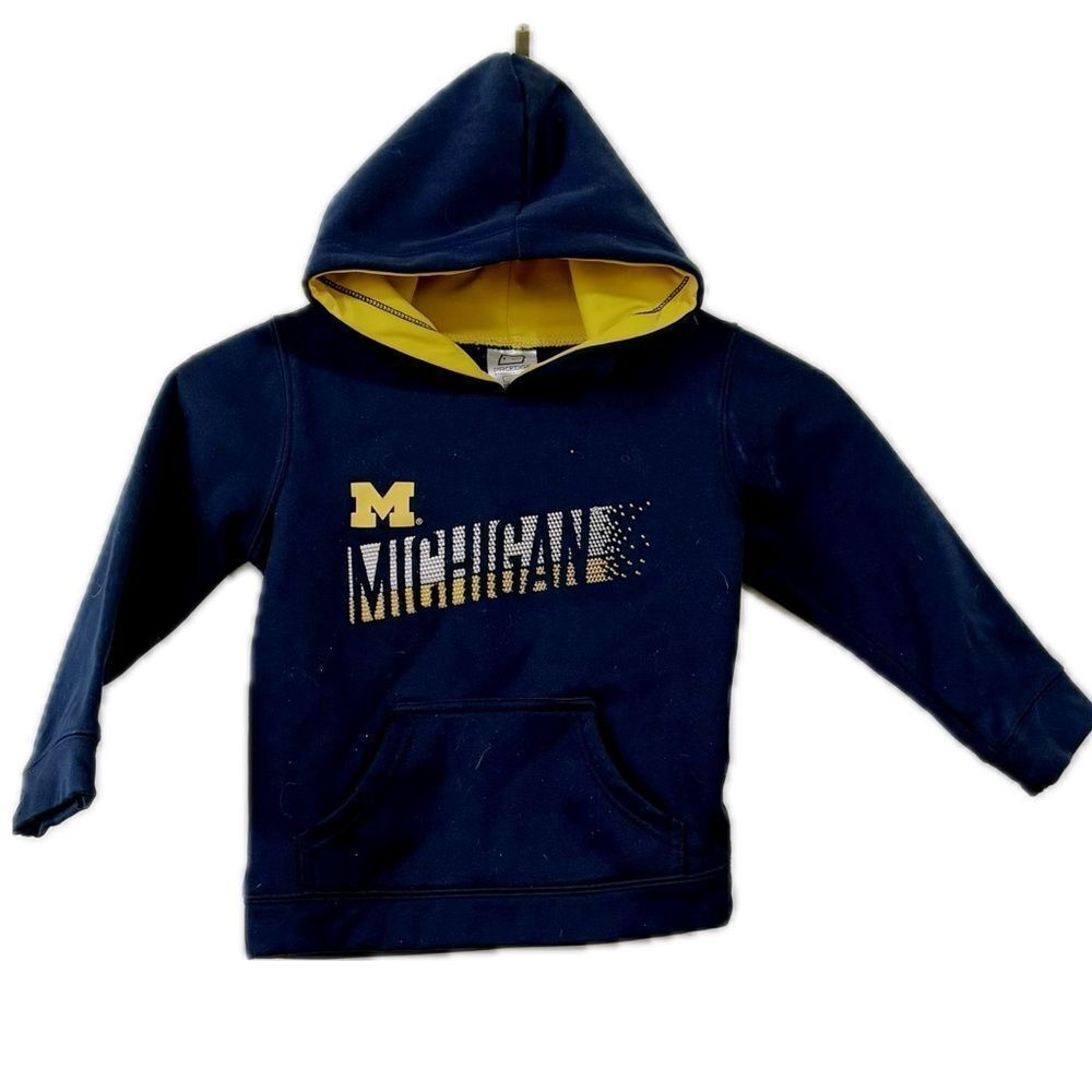 Pro Edge Blue and Yellow Pullover Hoodie